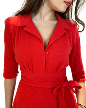 Load image into Gallery viewer, The Dorothy in red cheesecloth