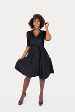 Load image into Gallery viewer, The Dorothy in navy stretch corduroy