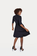 Load image into Gallery viewer, The Dorothy in navy stretch corduroy