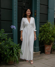 Load image into Gallery viewer, The Abigail in soft ivory crepe