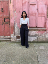 Load image into Gallery viewer, The Tuxedo jumpsuit in soft crepe