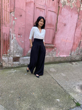 Load image into Gallery viewer, The Tuxedo jumpsuit in soft crepe