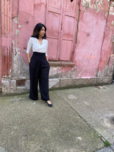 Load image into Gallery viewer, The Tuxedo jumpsuit in soft crepe