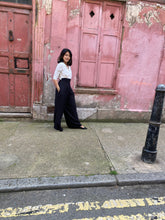 Load image into Gallery viewer, The Tuxedo jumpsuit in soft crepe