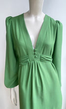 Load image into Gallery viewer, The Abigail in grass green crepe