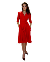 Load image into Gallery viewer, The Dorothy in red cheesecloth

