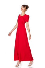 Load image into Gallery viewer, The Belinda in red crepe