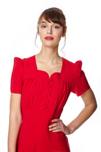 Load image into Gallery viewer, The Belinda in red crepe