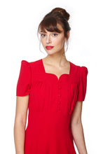 Load image into Gallery viewer, The Belinda in red crepe