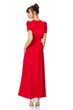 Load image into Gallery viewer, The Belinda in red crepe