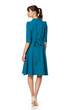 Load image into Gallery viewer, The Dorothy in teal crepe