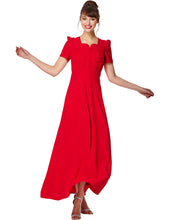 Load image into Gallery viewer, The Belinda in red crepe
