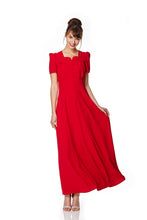 Load image into Gallery viewer, The Belinda in red crepe