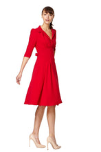 Load image into Gallery viewer, The Dorothy in red crepe