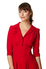Load image into Gallery viewer, The Dorothy in red crepe