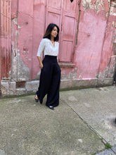 Load image into Gallery viewer, The Tuxedo jumpsuit in soft crepe
